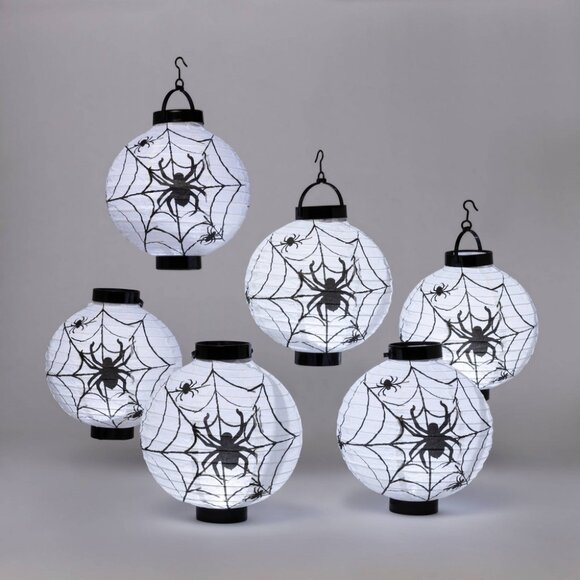 Halloween LED Paper Lanterns  3 Box Bundle - Picture 1 of 2